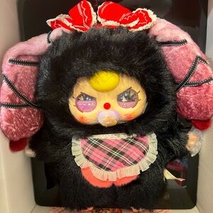 Baby Three 800% AI Secret Plush Figure – Black Cat w/ Golden Glitter Eyes ✨